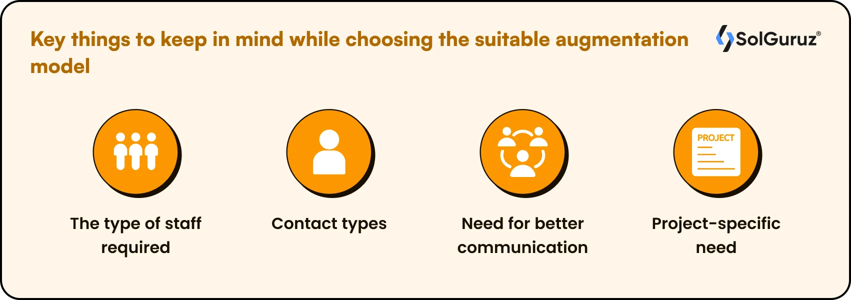 Key things to keep in mind while choosing the suitable augmentation model