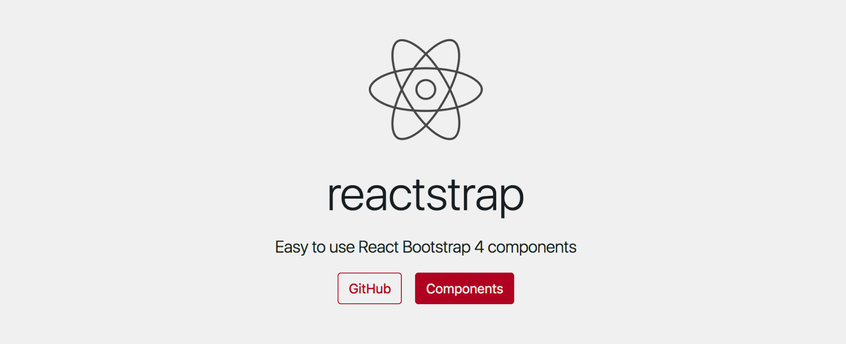 Reactstrap - React Component Framework