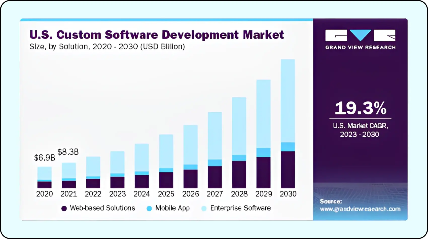 USA Custom Software Development Market